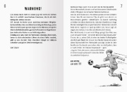 Buchcover und Innenansicht für das Buch: Das Fußball-Geisterspiel der 1000 Gefahren