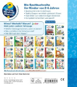 Buchcover und Innenansicht für das Buch: Wieso? Weshalb? Warum? Mein junior-Lexikon: Fahrzeuge