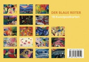 Buchcover und Innenansicht für das Buch: Postkarten-Set Der Blaue Reiter