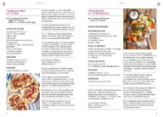Buchcover und Innenansicht für das Buch: Partyrezepte von A-Z