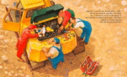 Buchcover und Innenansicht für das Buch: Bagger Billy