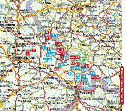 Buchcover und Innenansicht für das Buch: Bayerischer Wald
