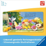 Buchcover und Innenansicht für das Buch: Die kleine Weihnachtsmaus