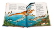 Buchcover und Innenansicht für das Buch: tiptoi® Expedition Wissen: Dinosaurier