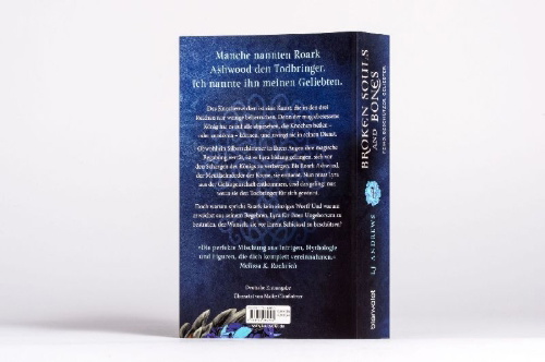Buchcover und Innenansicht für das Buch: Broken Souls and Bones