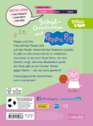 Buchcover und Innenansicht für das Buch: Peppa Wutz: Schul-Geschichten mit Peppa Pig