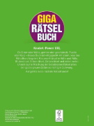 Buchcover und Innenansicht für das Buch: Giga-Rätselbuch 2
