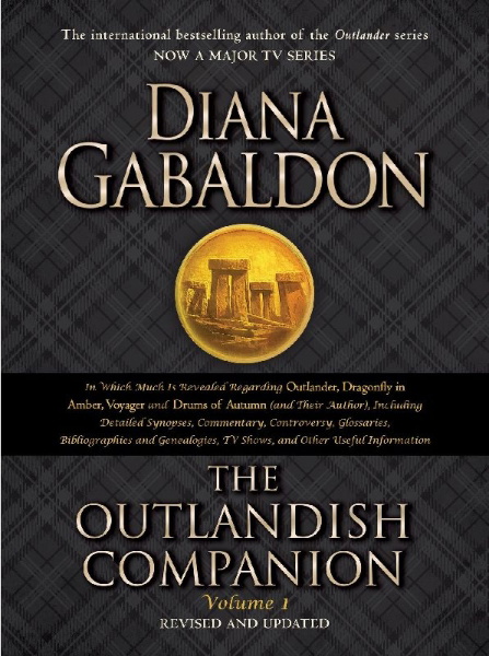 Buchcover und Innenansicht für das Buch: The Outlandish Companion Volume 1
