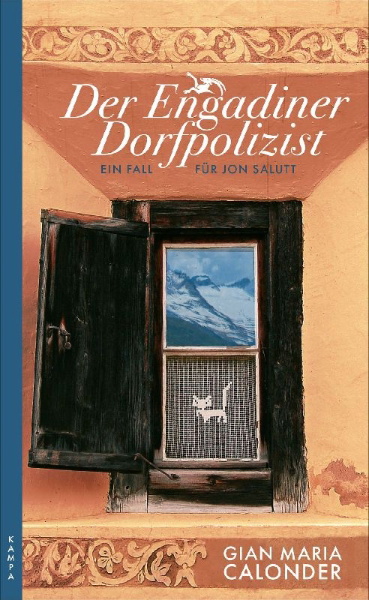 Buchcover und Innenansicht für das Buch: Der Engadiner Dorfpolizist