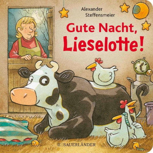 Buchcover und Innenansicht für das Buch: Gute Nacht, Lieselotte!