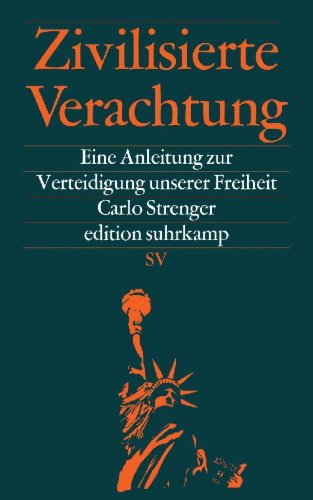 Buchcover und Innenansicht für das Buch: Zivilisierte Verachtung