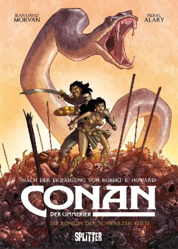 Buchcover und Innenansicht für das Buch: Conan le Cimmérien