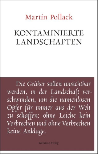Buchcover und Innenansicht für das Buch: Kontaminierte Landschaften