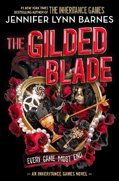 Buchcover und Innenansicht für das Buch: The Gilded Blade