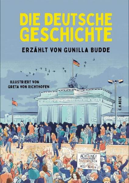 Buchcover und Innenansicht für das Buch: Die deutsche Geschichte