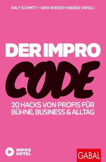 Buchcover und Innenansicht für das Buch: Der Impro-Code