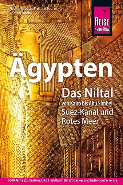 Buchcover und Innenansicht für das Buch: Reise Know-How Reiseführer Ägypten