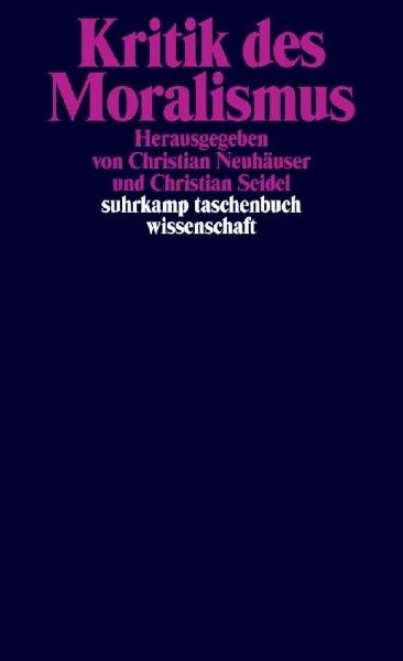 Buchcover und Innenansicht für das Buch: Kritik des Moralismus