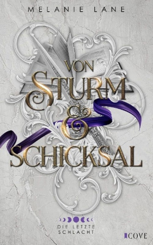 Buchcover und Innenansicht für das Buch: Von Sturm & Schicksal (Die Geschichte der Anderswelt 6)