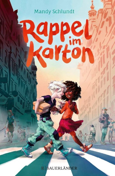 Buchcover und Innenansicht für das Buch: Rappel im Karton