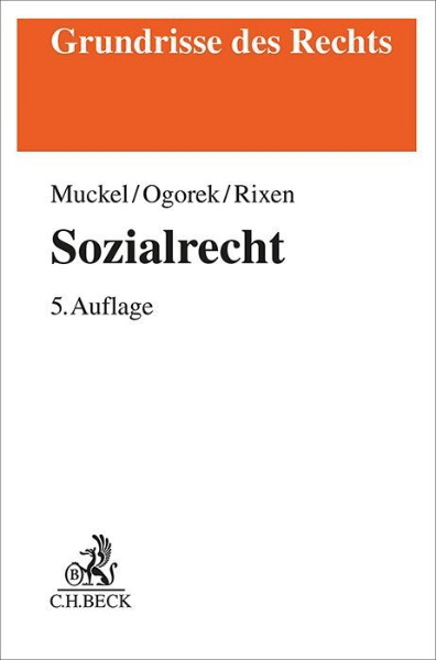 Buchcover und Innenansicht für das Buch: Sozialrecht
