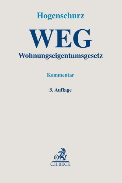 Buchcover und Innenansicht für das Buch: Wohnungseigentumsgesetz