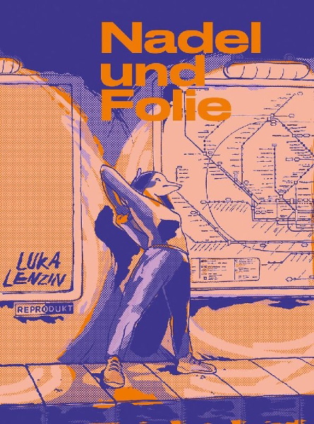 Buchcover und Innenansicht für das Buch: Nadel und Folie