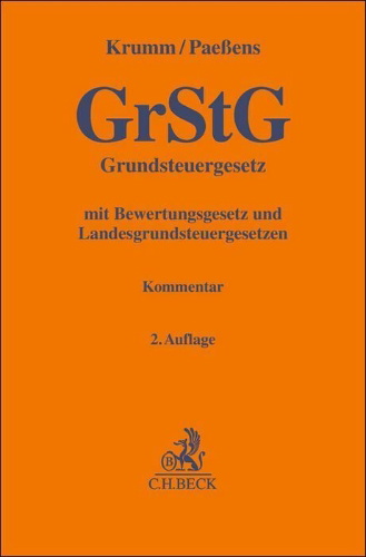 Buchcover und Innenansicht für das Buch: Grundsteuergesetz. GrStG