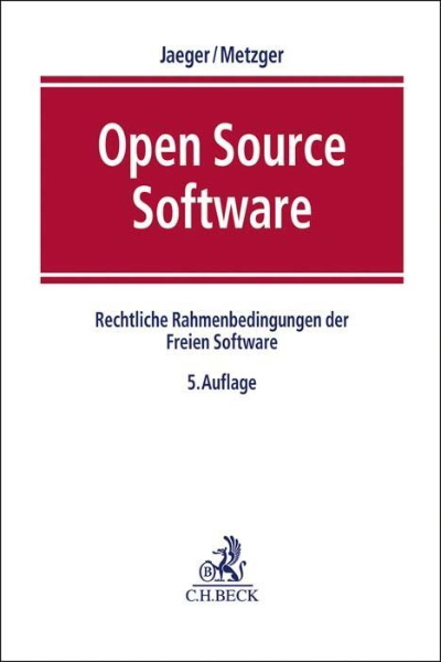 Buchcover und Innenansicht für das Buch: Open Source Software