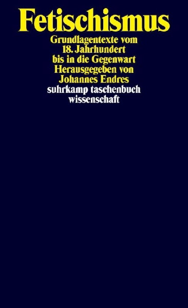 Buchcover und Innenansicht für das Buch: Fetischismus