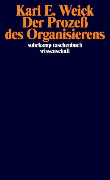 Buchcover und Innenansicht für das Buch: Der Prozeß des Organisierens