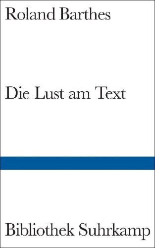 Buchcover und Innenansicht für das Buch: Le Plaisir du Texte