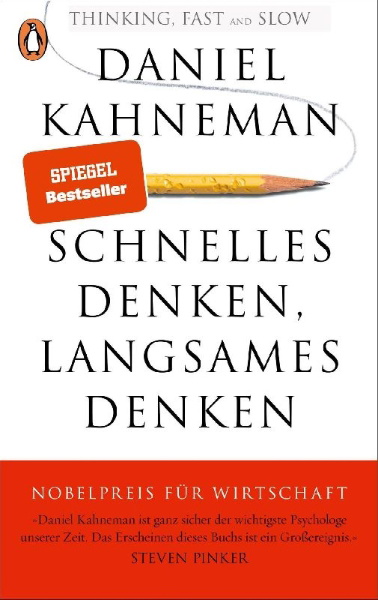 Buchcover und Innenansicht für das Buch: Thinking, Fast and Slow