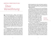 Buchcover und Innenansicht für das Buch: Zu viel von Allem und zu wenig vom Richtigen