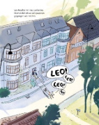 Buchcover und Innenansicht für das Buch: Lass das Lesen, Leo!