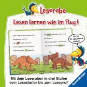 Buchcover und Innenansicht für das Buch: Dinosauriergeschichten - Leserabe ab Vorschule - Erstlesebuch für Kinder ab 5 Jahren