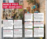 Buchcover und Innenansicht für das Buch: MARCO POLO Reiseführer Kroatische Küste Istrien, Kvarner