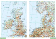 Buchcover und Innenansicht für das Buch: Falk Straßenatlas 2026/2027 Deutschland, Schweiz, Österreich 1:300.000