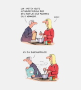 Buchcover und Innenansicht für das Buch: Uli Stein Cartoon-Geschenke: Ruhestand