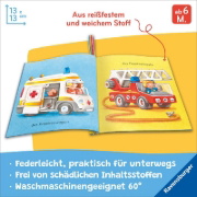 Buchcover und Innenansicht für das Buch: Mein Knuddel-Knautsch-Buch: robust, waschbar und federleicht. Praktisch für zu Hause und unterwegs