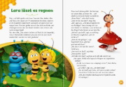 Buchcover und Innenansicht für das Buch: Die Biene Maja: Die schönsten Geschichten zum Vorlesen
