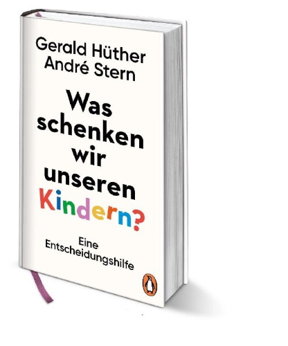 Buchcover und Innenansicht für das Buch: Was schenken wir unseren Kindern?