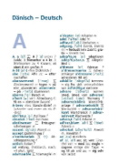 Buchcover und Innenansicht für das Buch: Langenscheidt Universal-Wörterbuch Dänisch