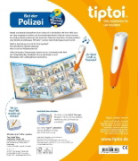Buchcover und Innenansicht für das Buch: tiptoi® Wieso? Weshalb? Warum? - Bei der Polizei