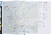 Buchcover und Innenansicht für das Buch: Wanderlust Europa