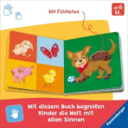 Buchcover und Innenansicht für das Buch: Mein allererstes Fühlbuch