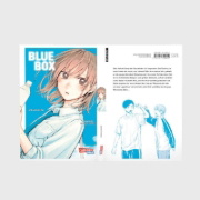 Buchcover und Innenansicht für das Buch: Ao no Hako