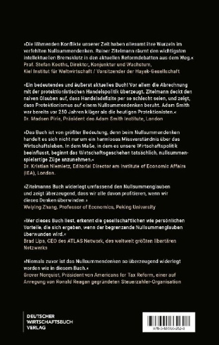 Buchcover und Innenansicht für das Buch: ZERO SUM MINDSET