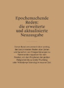 Buchcover und Innenansicht für das Buch: Reden, die unsere Welt veränderten