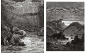 Buchcover und Innenansicht für das Buch: Fantastique Gustave Doré